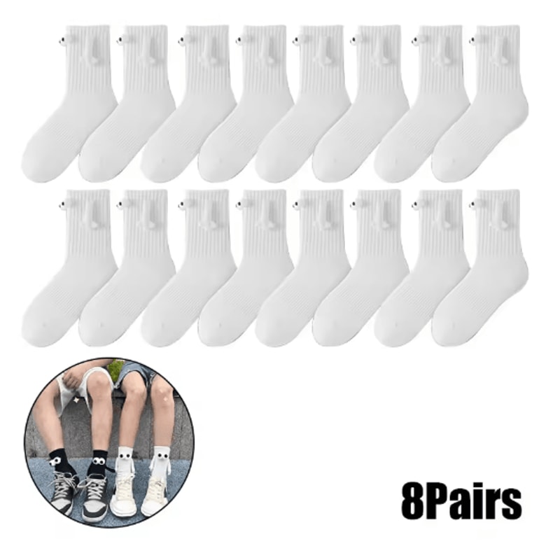 Magnetic Holding Hands Couples Socks Funny Anniversary Friendship Gift 2