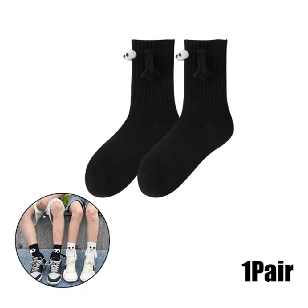 Magnetic Holding Hands Couples Socks Funny Anniversary Friendship Gift 7