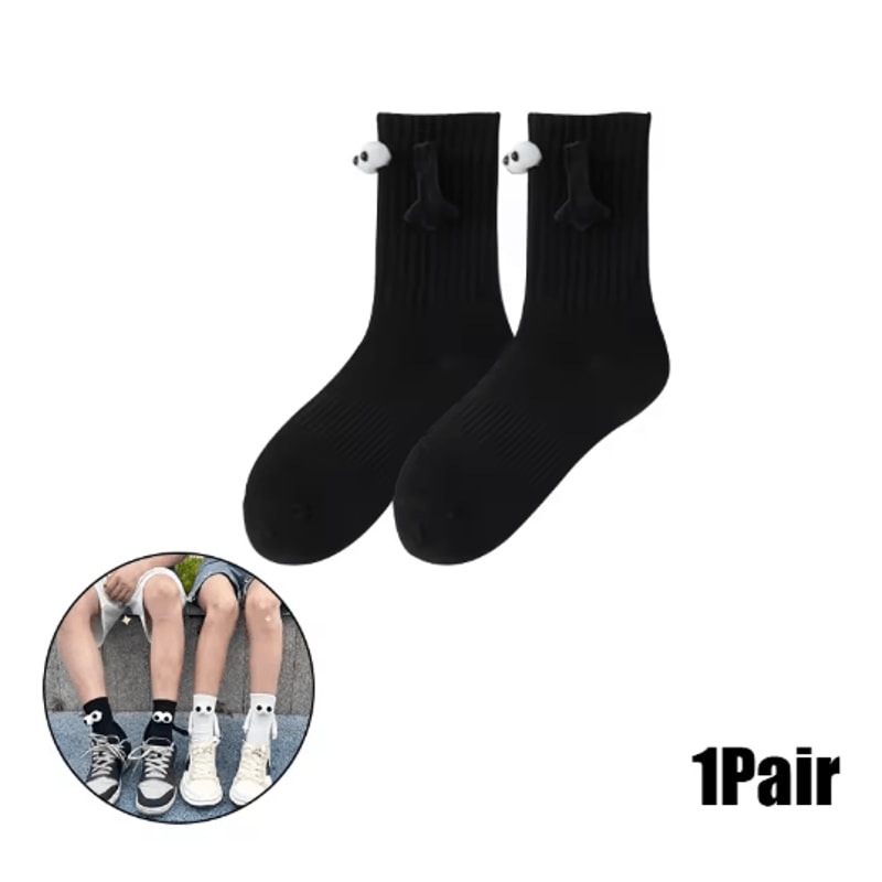 Magnetic Holding Hands Couples Socks Funny Anniversary Friendship Gift 7