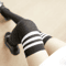 Trendy Striped Thigh High Socks Fashion Sheer Over Knee Leg Warmers 9
