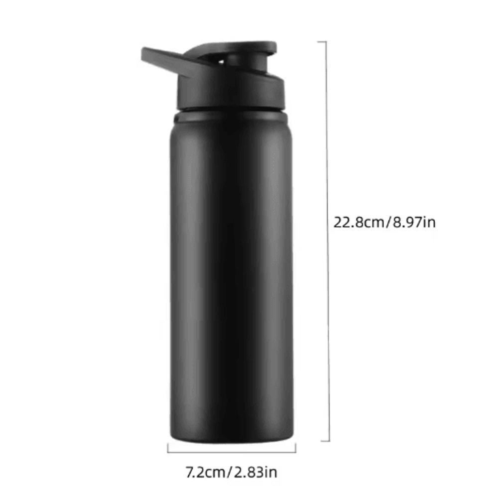 600ml Stainless Steel Sports Water Bottle Leak Proof Durable Outdoor Flask 14