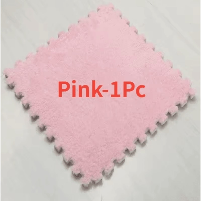 30 30cm Plush Puzzle Floor Mat Soft Interlocking Foam Play Mat For Kids 14