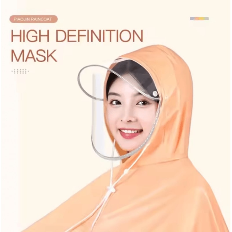 2024 Adult Rain Poncho For Electric Vehicles Waterproof Cycling Travel Raincoat 8