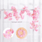 Artificial Pink Sakura Flower Garland Cherry Blossom Vine For Wedding Home Decor 7