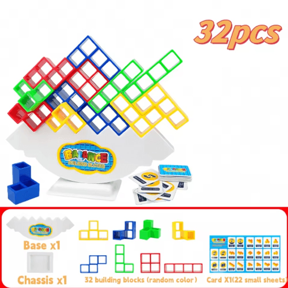 Balanced Stacking Building Blocks Game Multiplayer Family Party Board Game 2