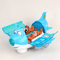 Electric Airplane Toy With Lights Music Kids Transportation Model For Boys Girls 1