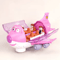 Electric Airplane Toy With Lights Music Kids Transportation Model For Boys Girls 2