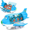 Electric Airplane Toy With Lights Music Kids Transportation Model For Boys Girls 4