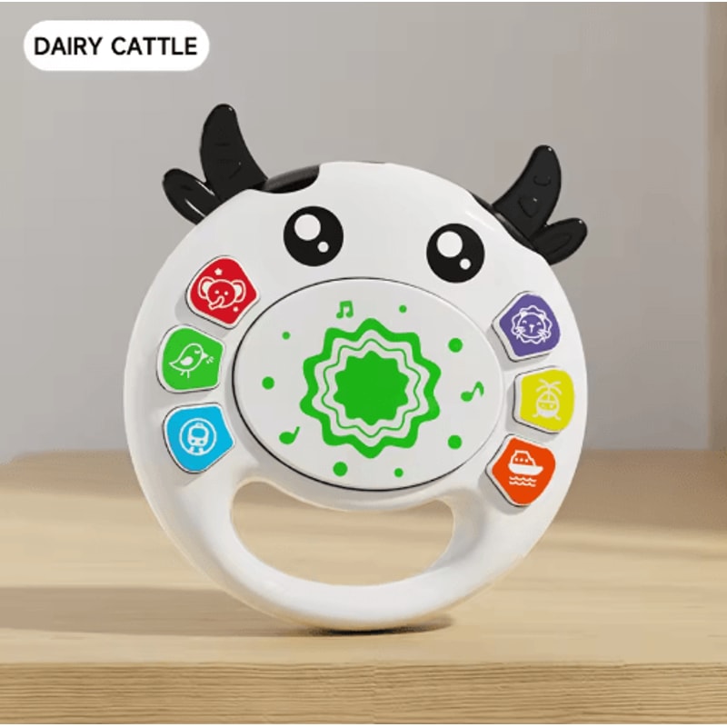 Baby Sensory Patting Drum Toy Hand Percussion Learning Toy 18 Months 2