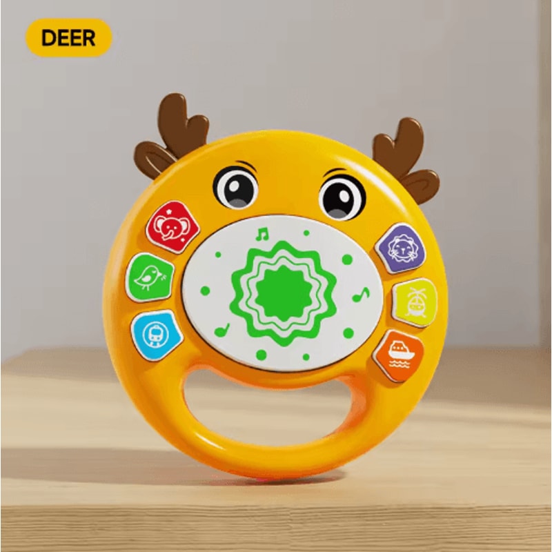 Baby Sensory Patting Drum Toy Hand Percussion Learning Toy 18 Months 3