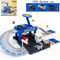 Interactive City Car Track Set With Parking Lot Road Play System 4