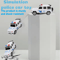 Electric Police Toy Car For Kids Light Sound Police Vehicle Playset Ages 3 2