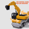 Inertia Construction Vehicle Set For Kids Mixer Digger Tipper Truck Engineering Playset Ages 3 1