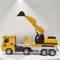 Inertia Construction Vehicle Set For Kids Mixer Digger Tipper Truck Engineering Playset Ages 3 3