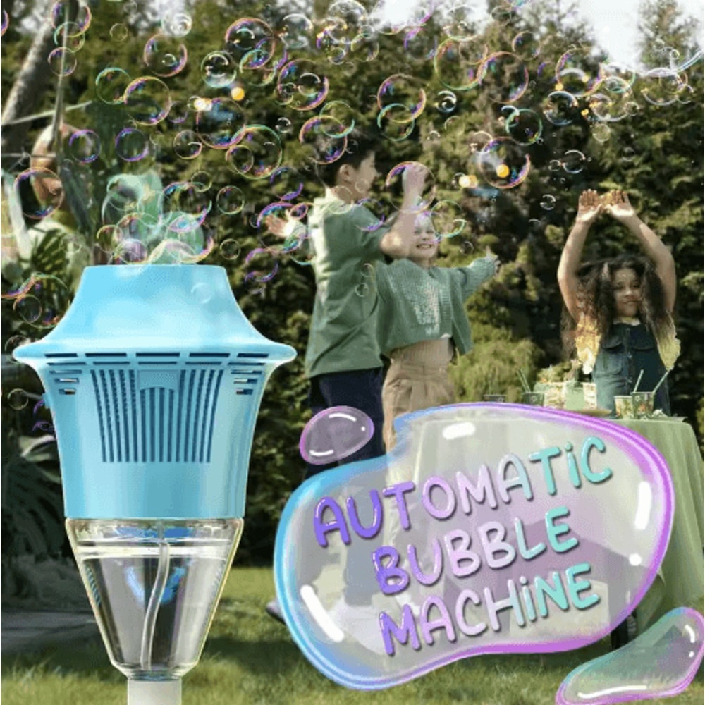 Christmas Bubble Stand Machine For Kids 47 Inch Automatic Bubble Maker With Rechargeable Battery 6