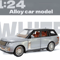 1 24 Scale Zinc Alloy Diecast Car Model With Opening Doors Inertia Pull Back Collectible 3