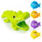 Crocodile Water Toy Set For Kids Interactive Bathtub Pool Play With Colorful Fish 1