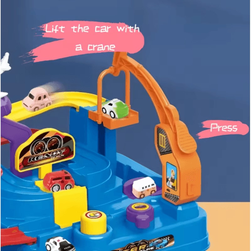 Educational Car Track Set For Kids Creative Track Collection Toy For Boys Girls 1