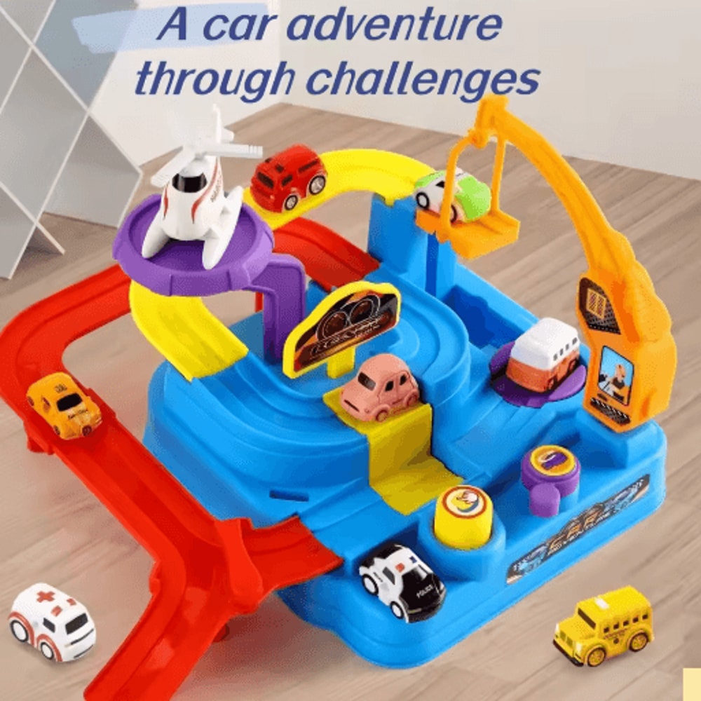 Educational Car Track Set For Kids Creative Track Collection Toy For Boys Girls 2