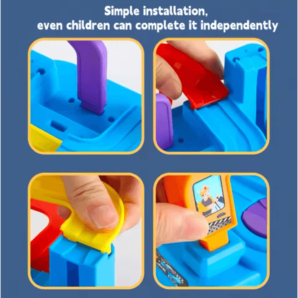 Educational Car Track Set For Kids Creative Track Collection Toy For Boys Girls 3