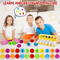 12 Piece Colorful Egg Shaped Jigsaw Puzzle Set For Toddlers Early Learning Motor Skills Toy 1