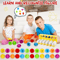 12 Piece Colorful Egg Shaped Jigsaw Puzzle Set For Toddlers Early Learning Motor Skills Toy 1