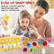 12 Piece Colorful Egg Shaped Jigsaw Puzzle Set For Toddlers Early Learning Motor Skills Toy 2