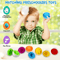 12 Piece Colorful Egg Shaped Jigsaw Puzzle Set For Toddlers Early Learning Motor Skills Toy 3