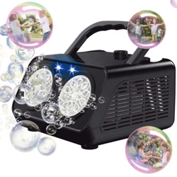 handheld automatic bubble machine for kids portable outdoor bubble maker no battery needed