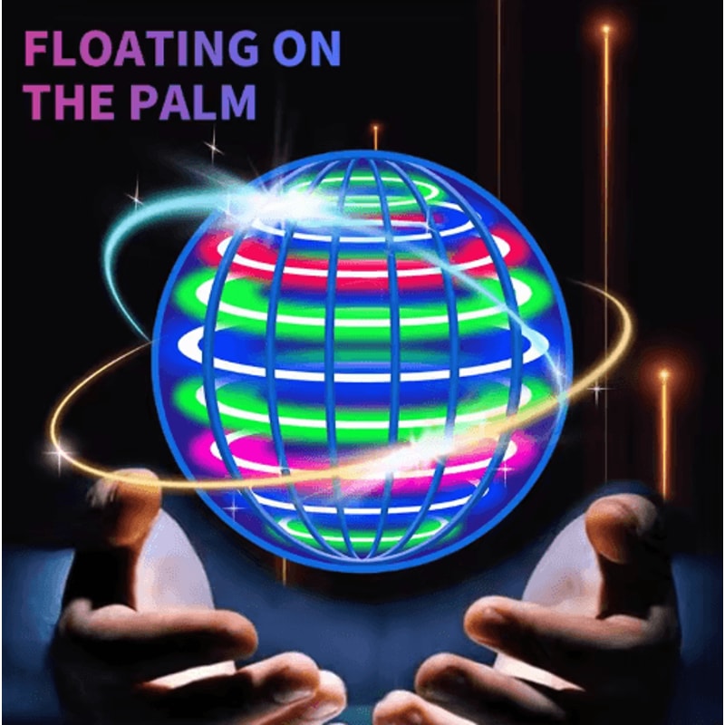 Intelligent Spinning Flying Ball Toy Luminous Induction Hover Orb For Kids 0