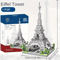 Paris Eiffel Tower Micro Building Block Set Decorative Desktop Assembly Ornament 4