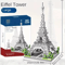 Paris Eiffel Tower Micro Building Block Set Decorative Desktop Assembly Ornament 4