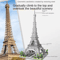 Paris Eiffel Tower Micro Building Block Set Decorative Desktop Assembly Ornament 7