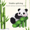 Micro Particle Panda Building Block Set Cartoon Puzzle Assembly Toy For Kids 12