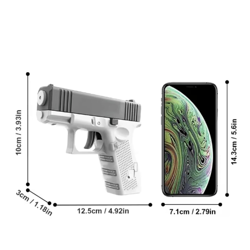 Manual Pump Water Gun High Pressure Splash Continuous Spray Summer Blaster