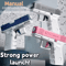 Manual Pump Water Gun High Pressure Splash Continuous Spray Summer Blaster