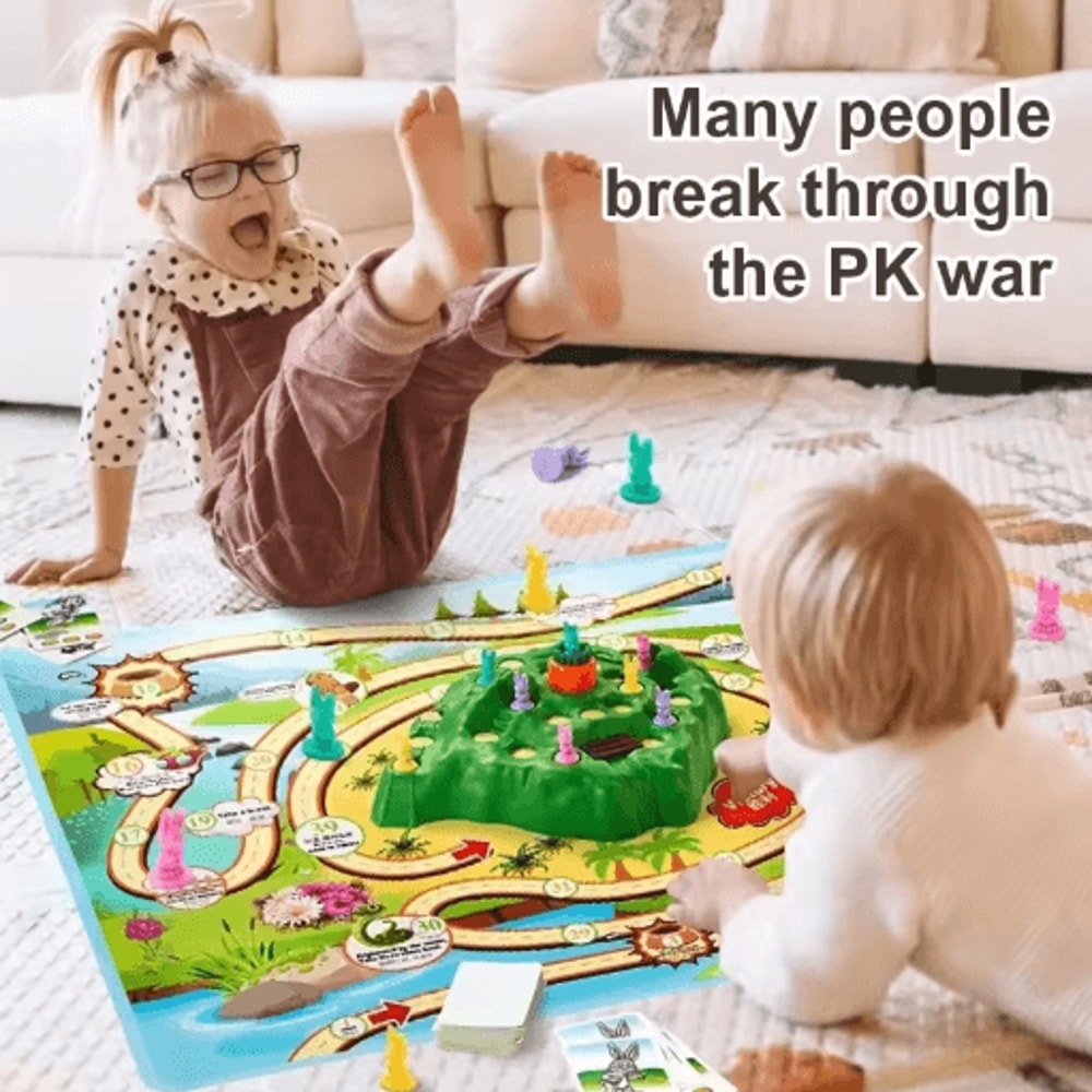 Rabbit Trap Challenge Board Game For Kids Multiplayer Puzzle Racing Desktop Game 5