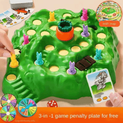 rabbit trap challenge board game for kids multiplayer puzzle racing desktop game