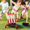 Foot Powered Flying Rocket Launcher Toy Outdoor Stomp Rocket Cannon For Kids 7