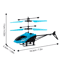 Rechargeable Induction RC Helicopter Drone Two Way Control Indoor Flying Toy For Kids 4