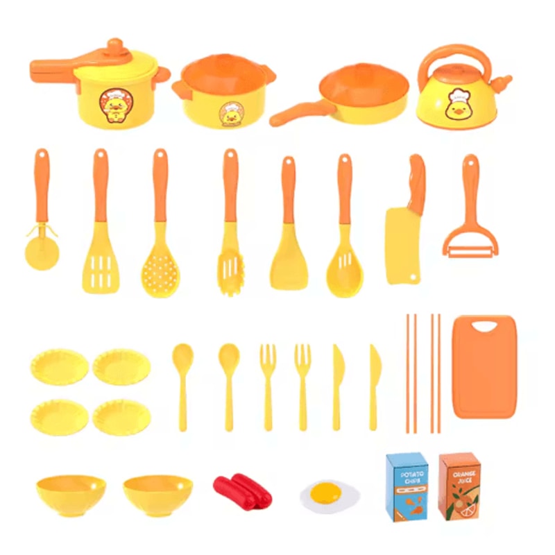 Childrens Play Kitchen Set With Induction Cooker Complete Pretend Cooking Toy For Girls 5