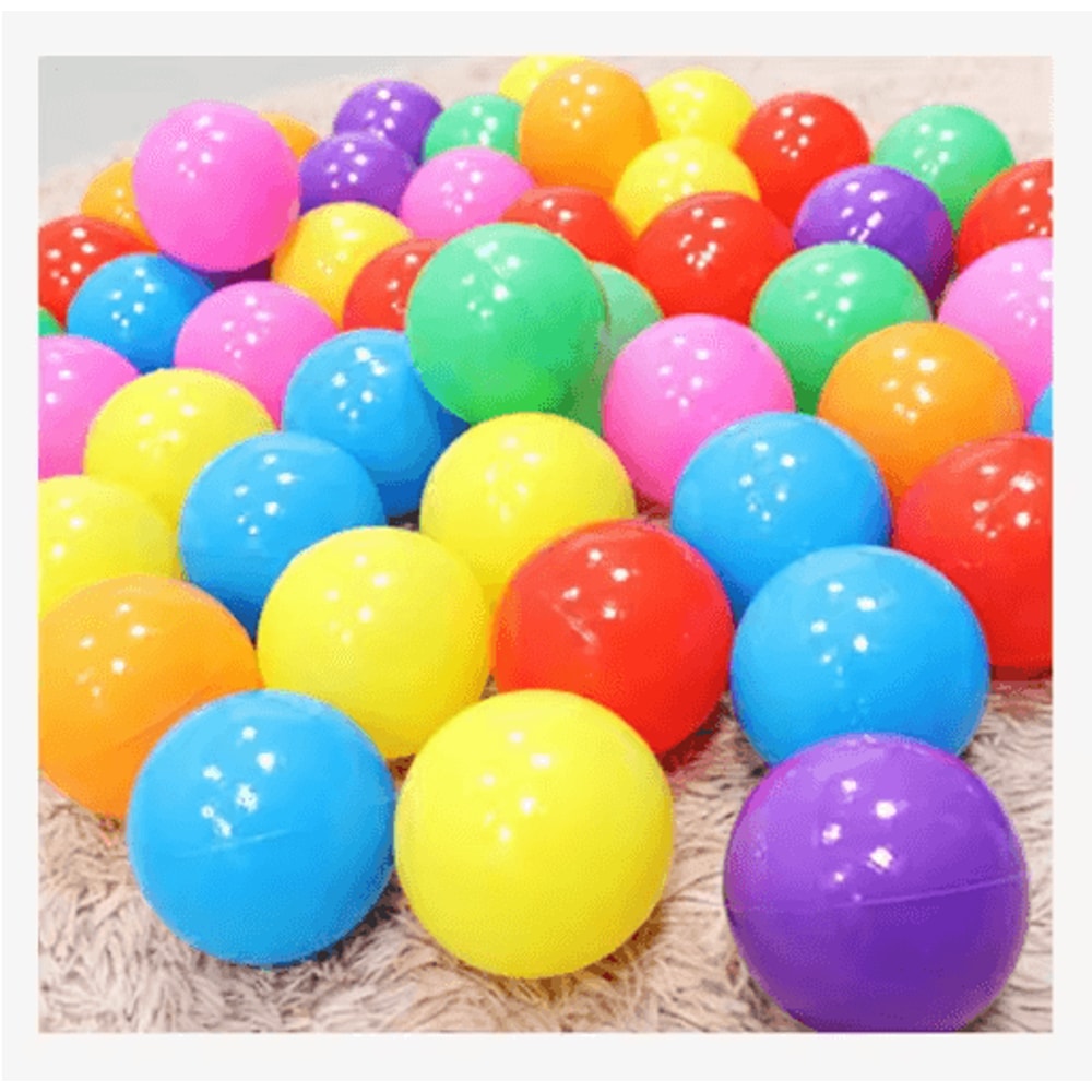 Colorful Childrens Ocean Ball Set Soft Play Balls For Baby Fence Tent Pool 520 PCS 1