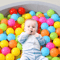 Colorful Childrens Ocean Ball Set Soft Play Balls For Baby Fence Tent Pool 520 PCS 2