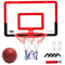 Foldable Childrens Basketball Stand Wall Mounted Indoor Outdoor Silent Shooting Hoop No Drilling Re 1