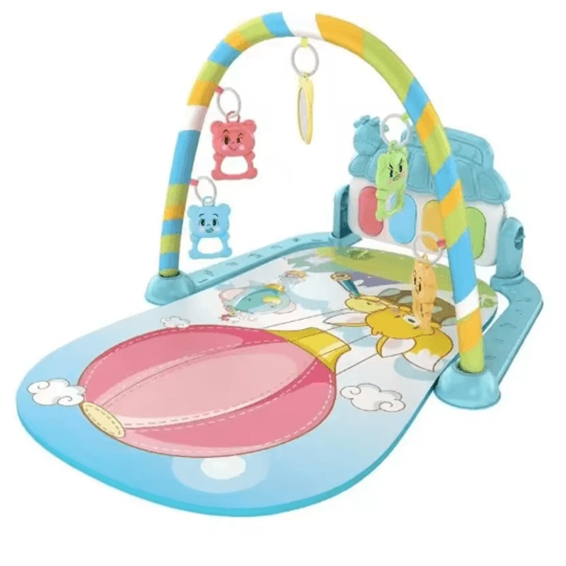 Baby Fitness Play Gym With Pedal Piano Newborn Musical Activity Stand 012 Months 4