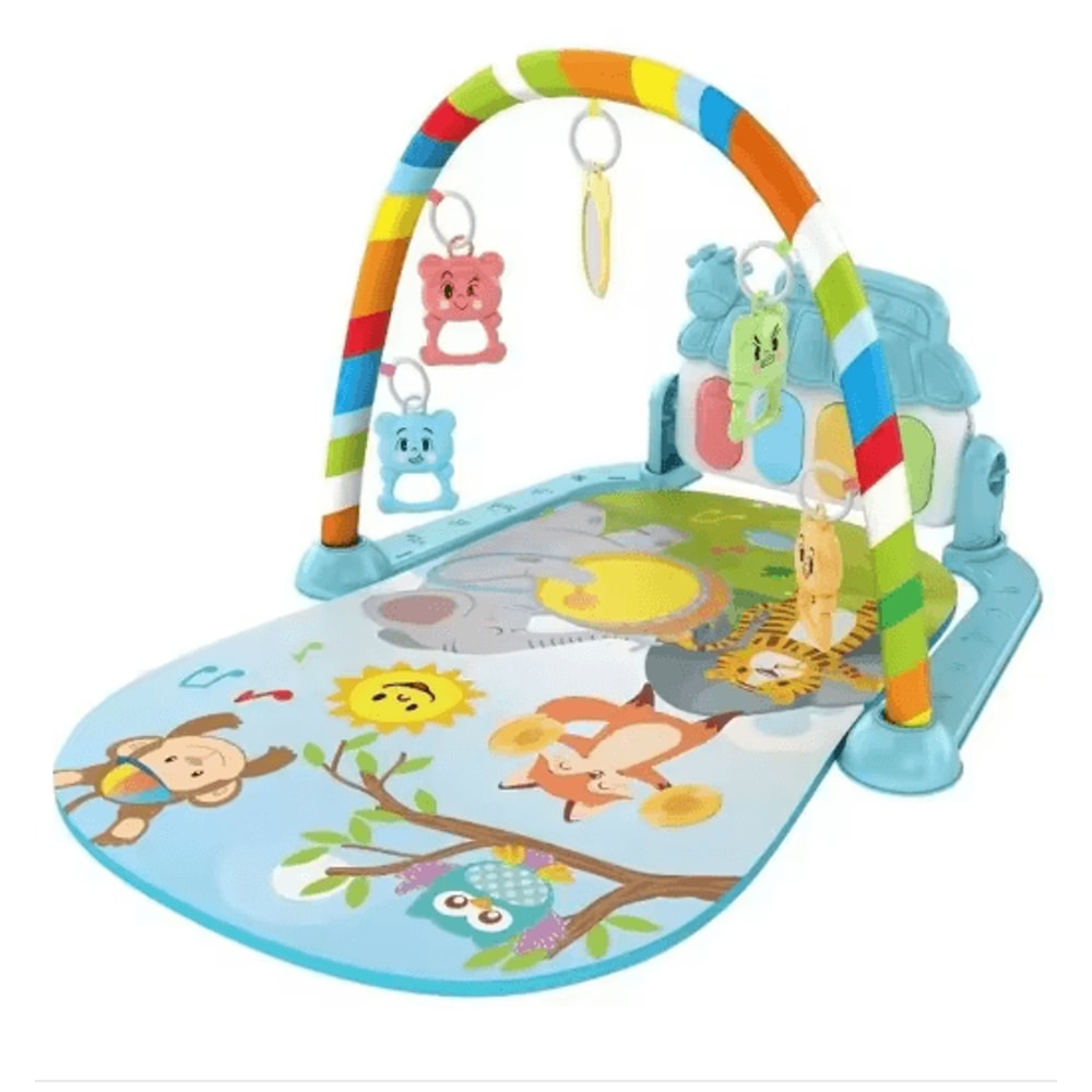 Baby Fitness Play Gym With Pedal Piano Newborn Musical Activity Stand 012 Months 5