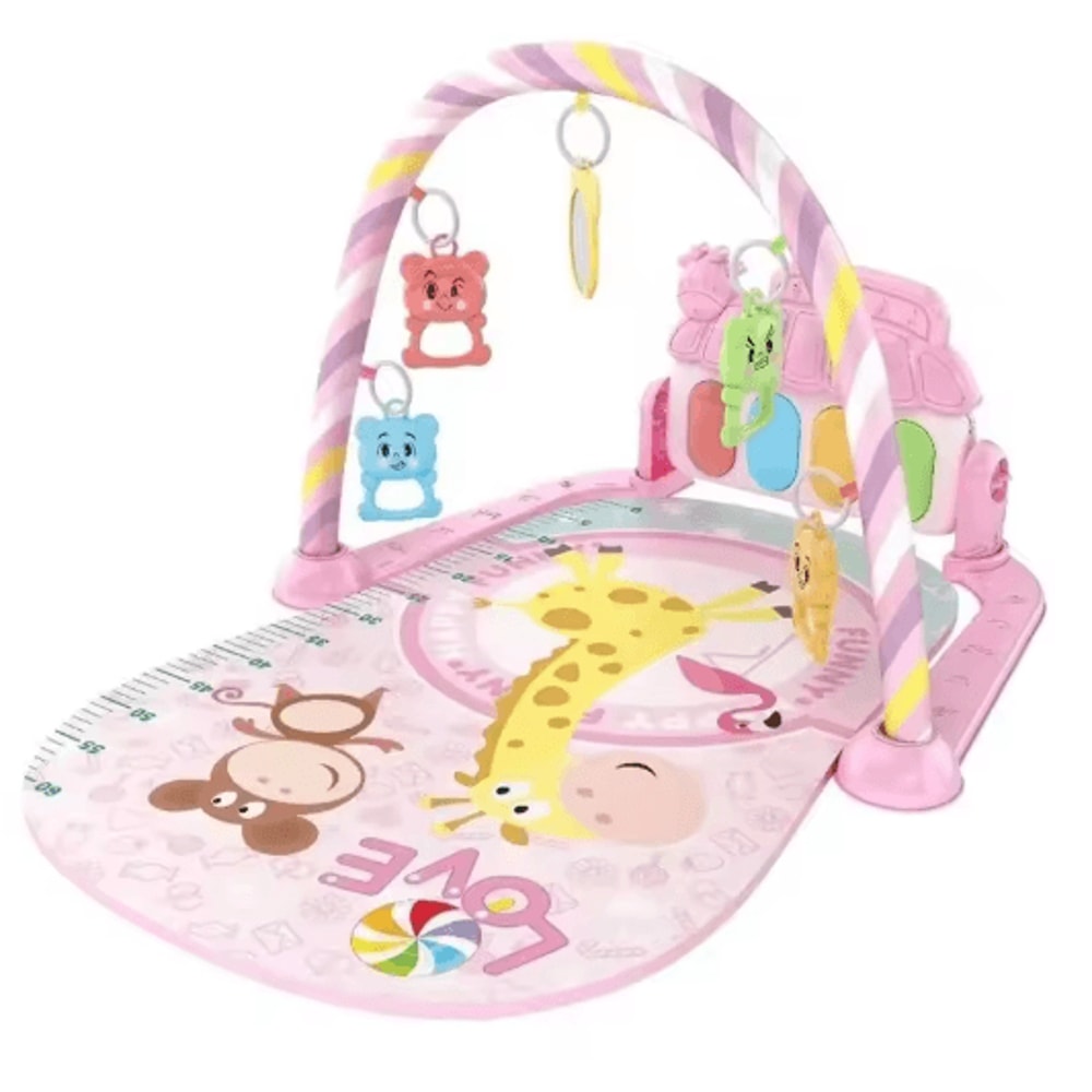 Baby Fitness Play Gym With Pedal Piano Newborn Musical Activity Stand 012 Months 8