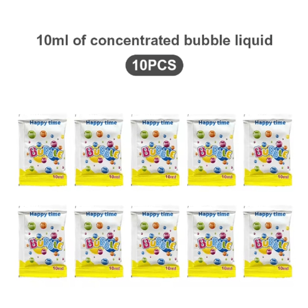 Portable Bubble Machine Toy For Kids Colorful Outdoor Bubble Maker No Battery Required 3
