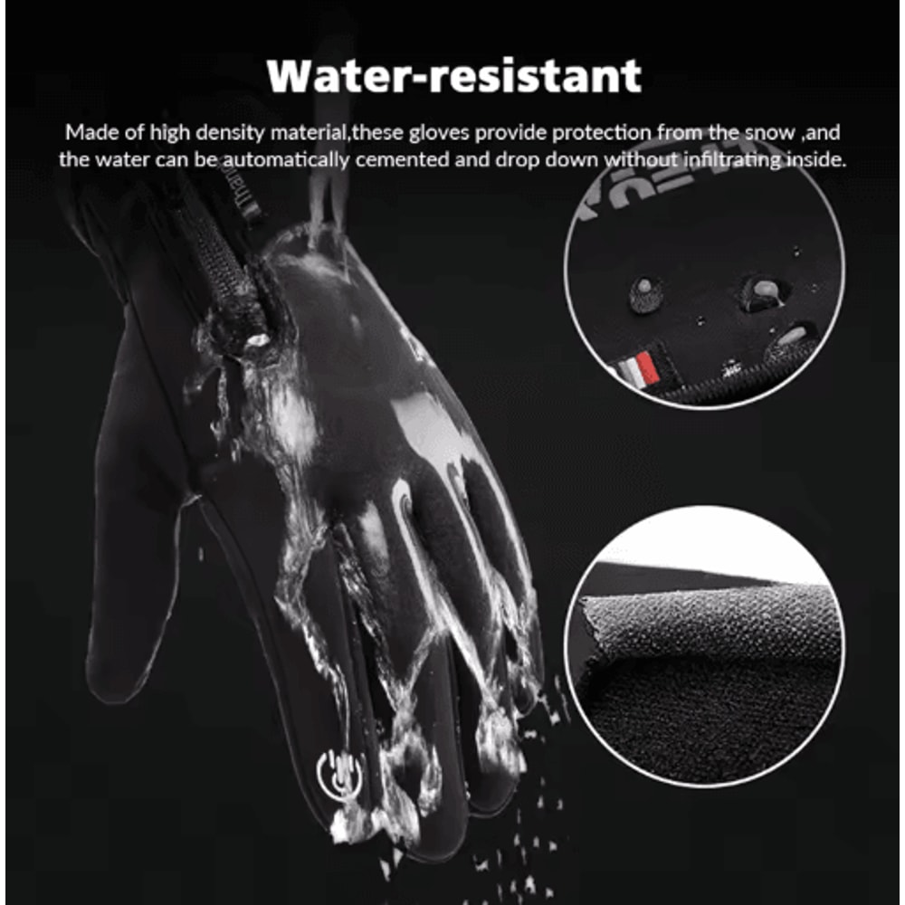 Premium Waterproof Winter Gloves Thermal Touchscreen Windproof Cold Weather Sports Gloves 6