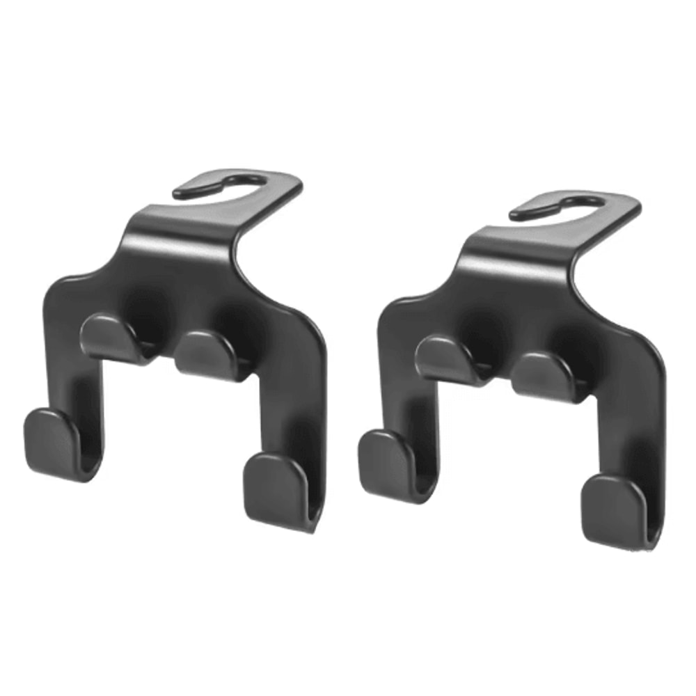 Car Back Seat Hook With Phone Holder Rear Seat Headrest Mount Storage Organizer 1